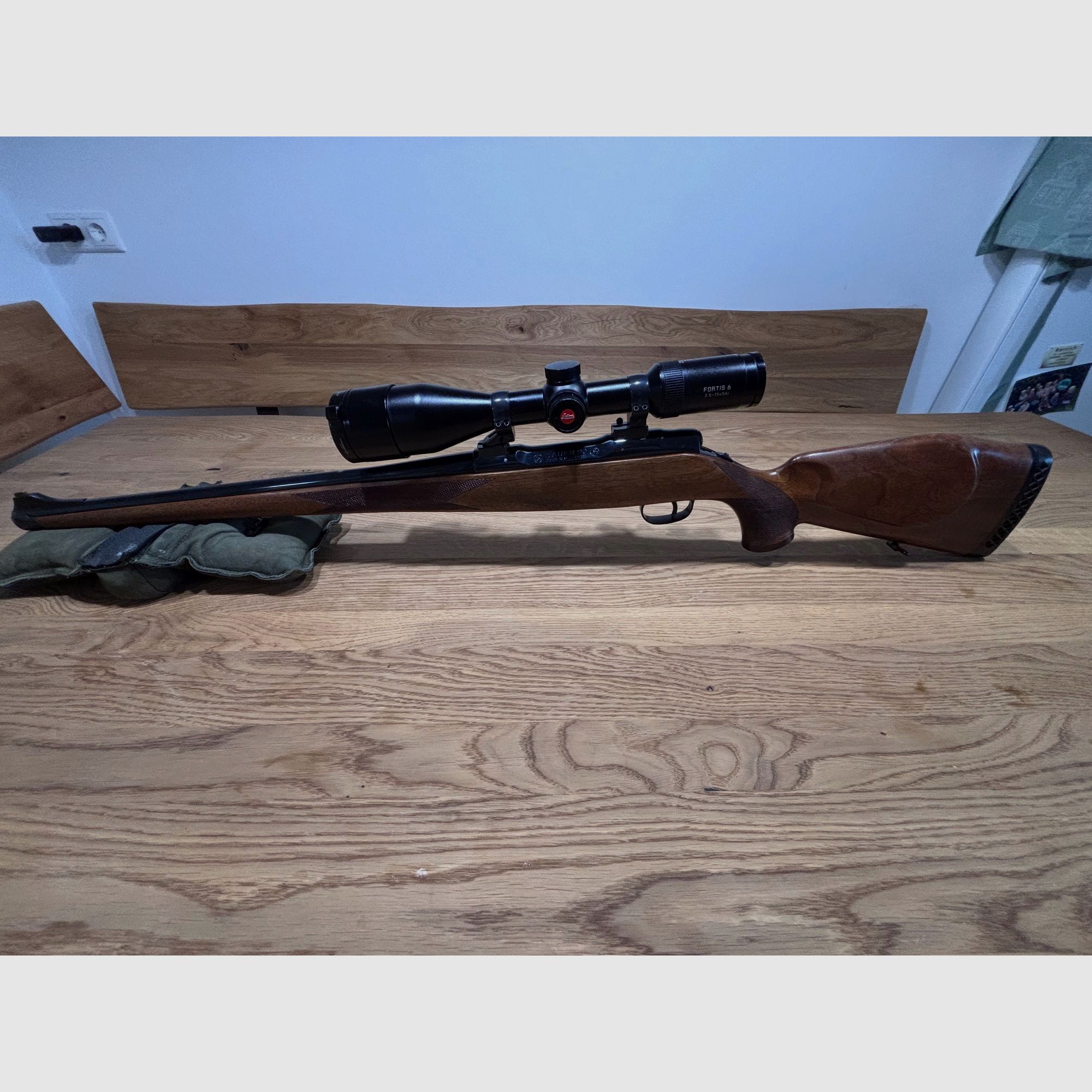 Sauer 90 Stutzen mit Leica Fortis 6 Zielfernrohr