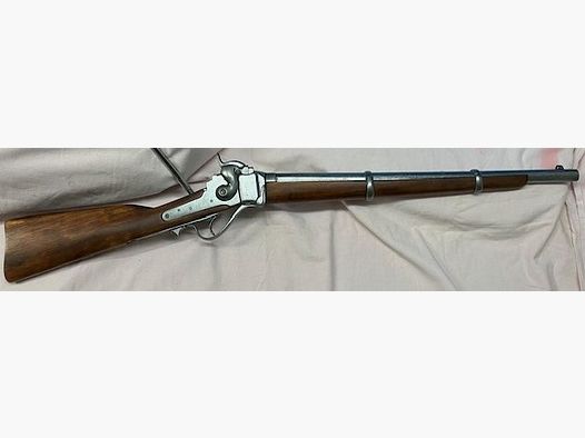 Sharps Carbine New Model 1863 "Buffalo" decoration by Göde (Item No. 1)