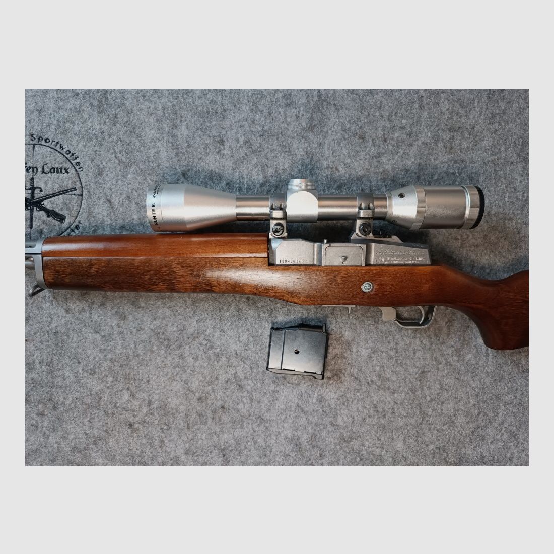 Ruger Firearms Mini 14 -Mini Thirty 7,62x39 Nickel mit ZF