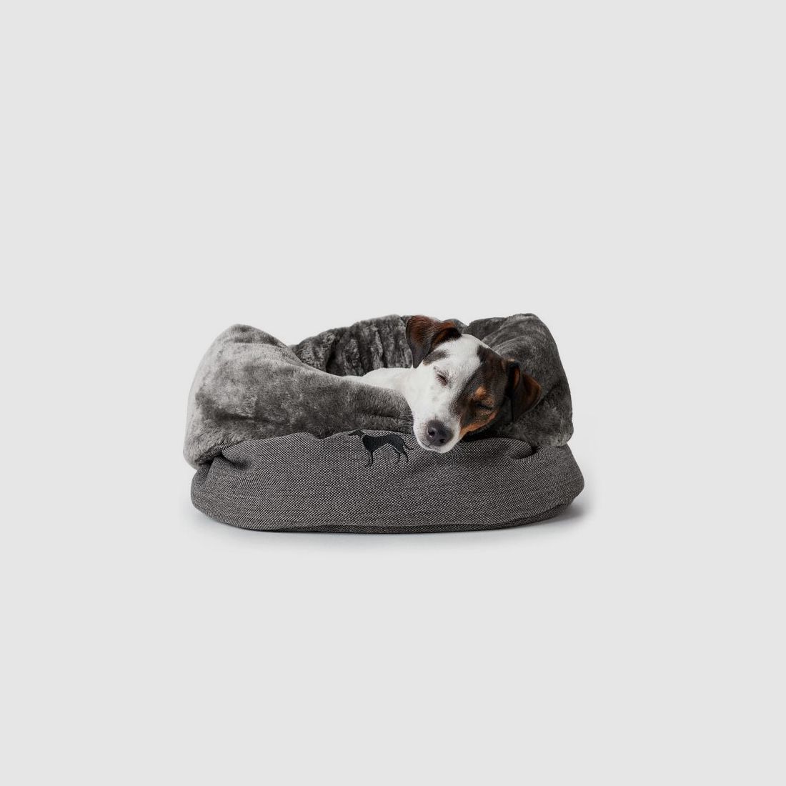 Hunter Hunde- und Katzenschlafplatz Livingston Anthrazit 45 x 45 cm