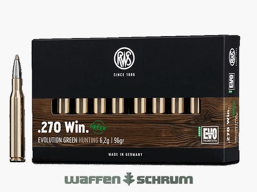 RWS .270Win Evo Green 6,2g - 96gr
