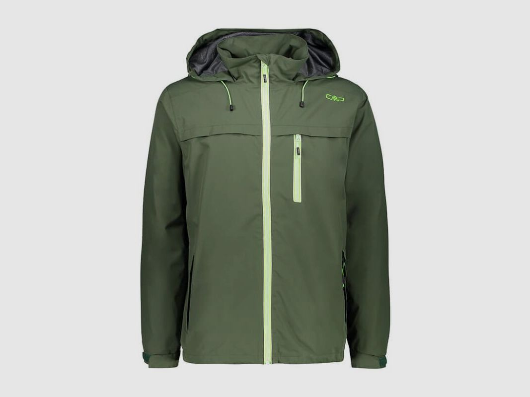 CMP Herren-Regenjacke Pack Pocket Muschio