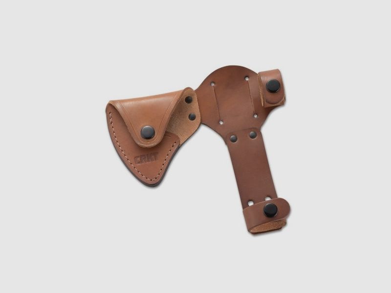 Étui en cuir pour CRKT T-Hawk Chogan D2730, image 3 sur 3