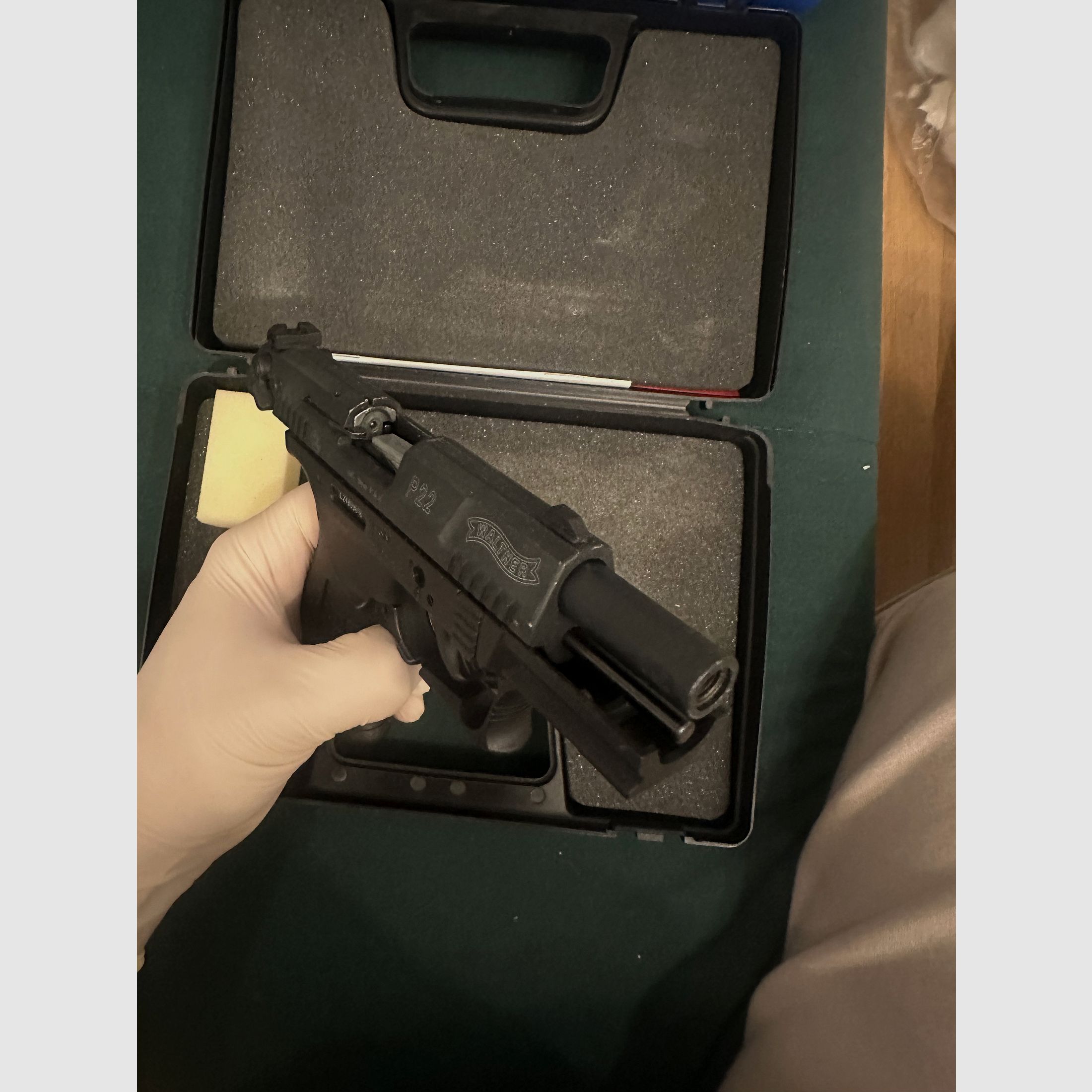 Umarex Walther P 22 ,  cal.  9mm P. A. , schwarz 