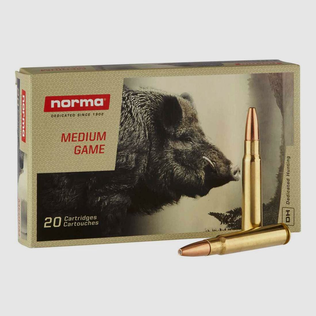 8x57 IS Vulkan 12,7g/196grs. Norma