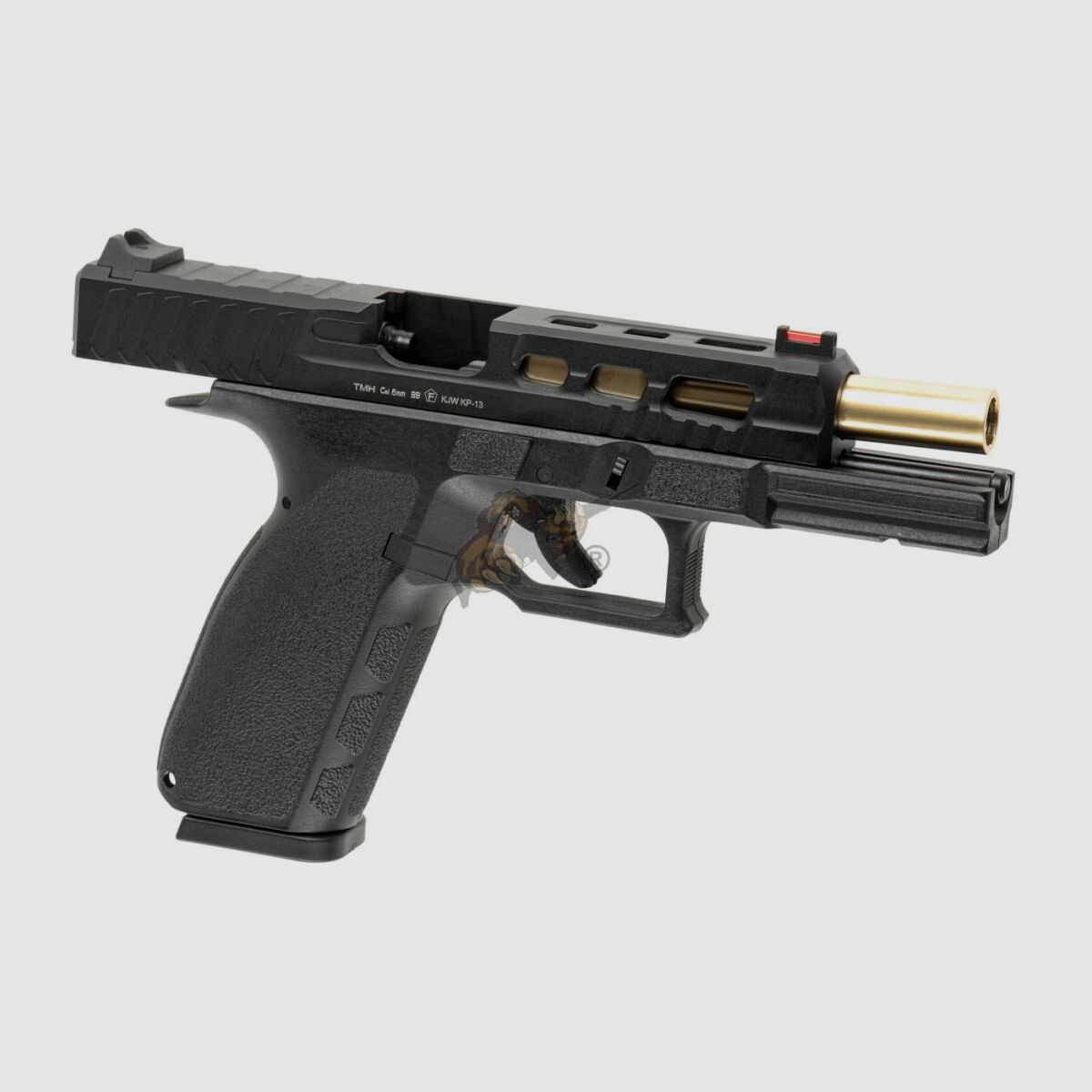 KP-13 Aangepaste Metalen Slide GBB CO2 Zwart -F-