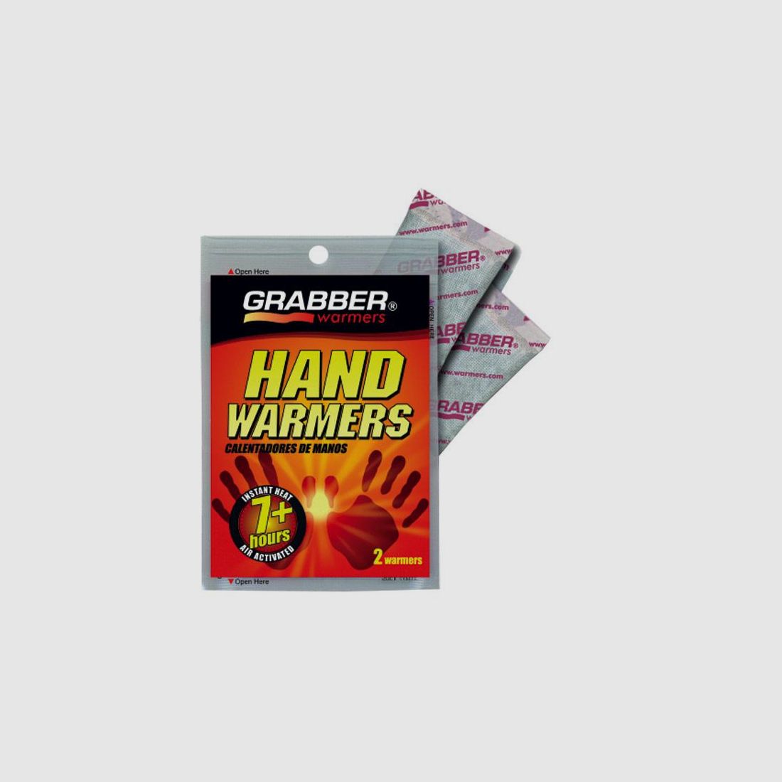 GRABBER Winterartikel Handwärmer - biolog. abbaubar 1 Paar    7 Std. 57-70 Grad C