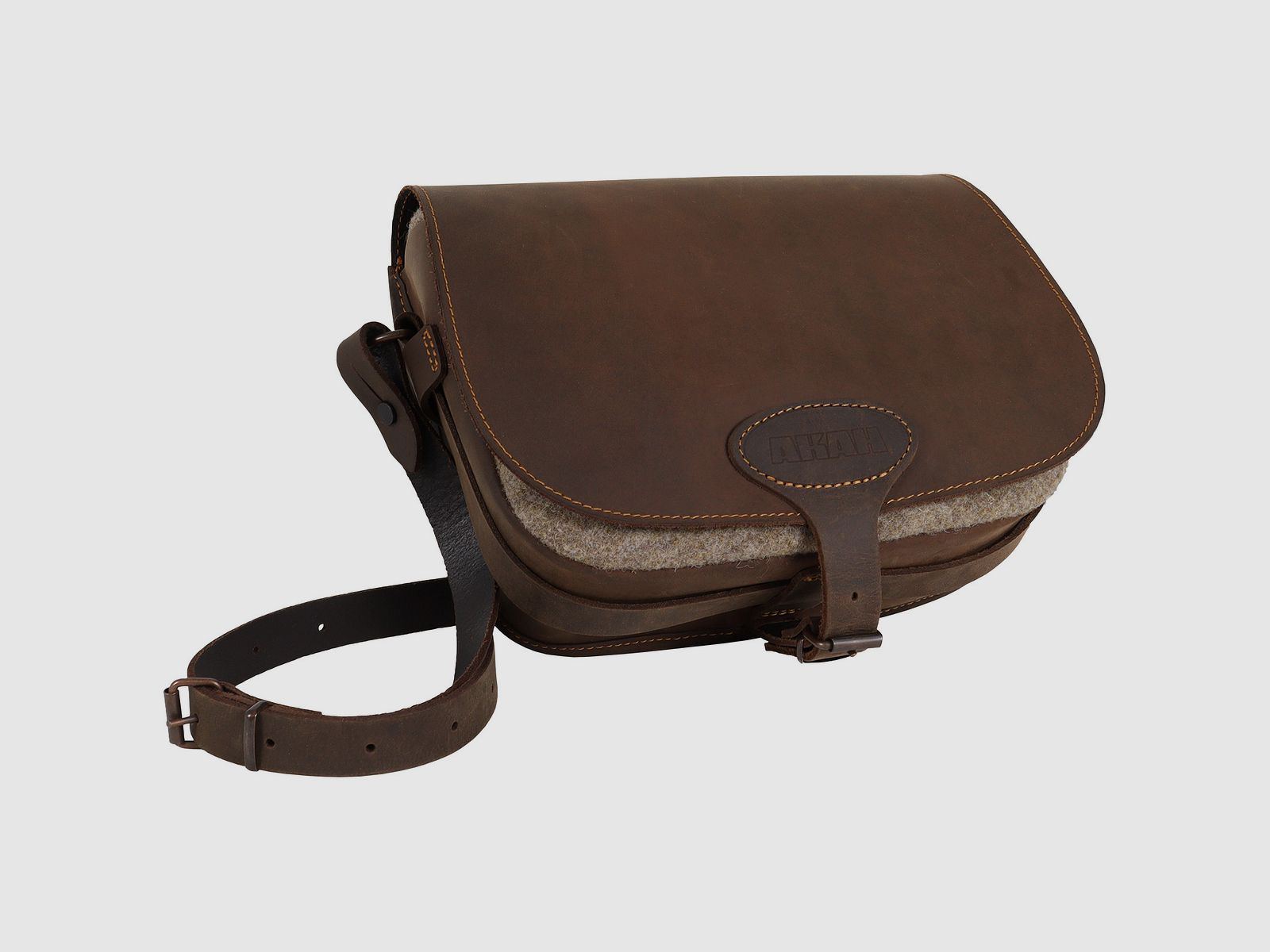 Classic hunting bag with loden