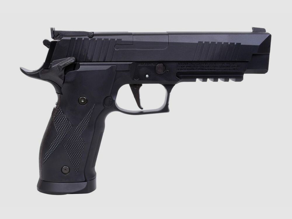 SIG Sauer SIG SAUER XFIVE Schwarz 4,5mm/ 4,5mm BB Druckluft Co2 BlowBack