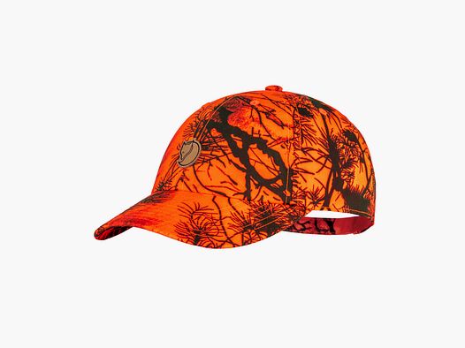 FJÄLLRÄVEN Lappland Camo Cap Orange Camo