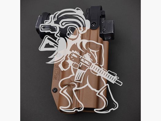 BGs Kane Level II Holster mit Soft Lining