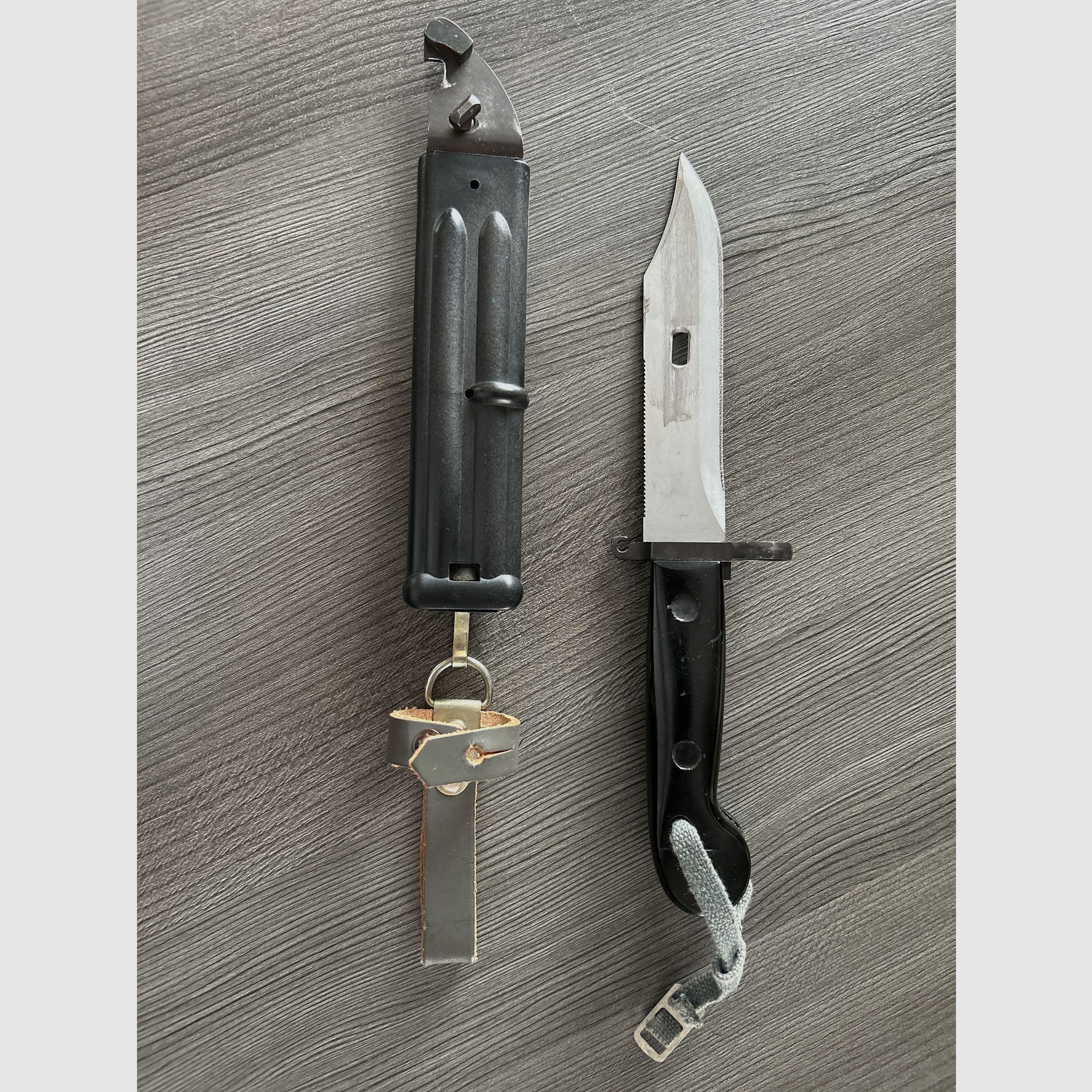 NVA Mehrzweck-Bajonett für AK 47