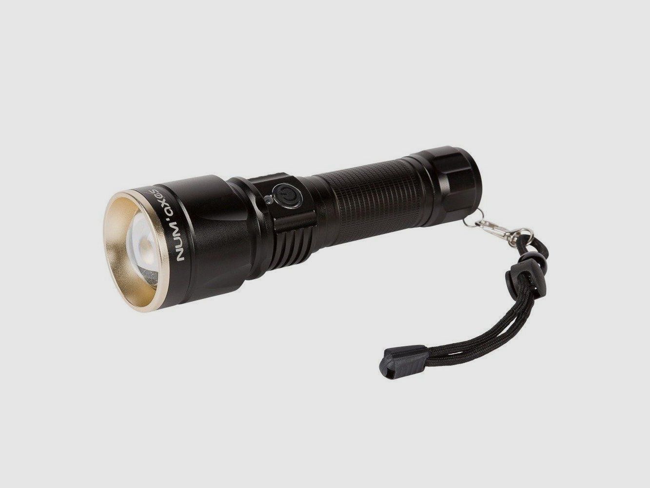 Torcia Tattica Ricaricabile Num Axes - 1000 Lumen Potenti - Lunga Durata della Batteria - Illuminazione Precisa e Affidabile, immagine 4 di 5