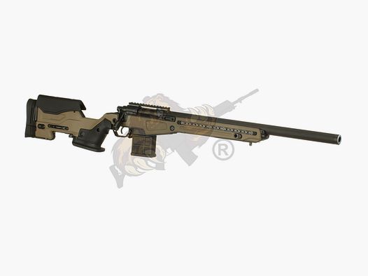 AAC T10 Bolt Action Sniper Rifle Dark Earth -F-