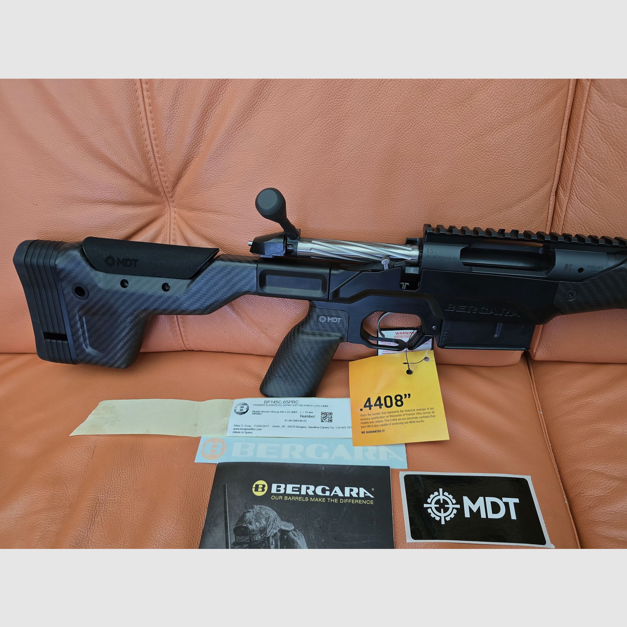 Bergara Premier Elevate Kaliber 6,5 PRC, EAW Picatinny Schiene