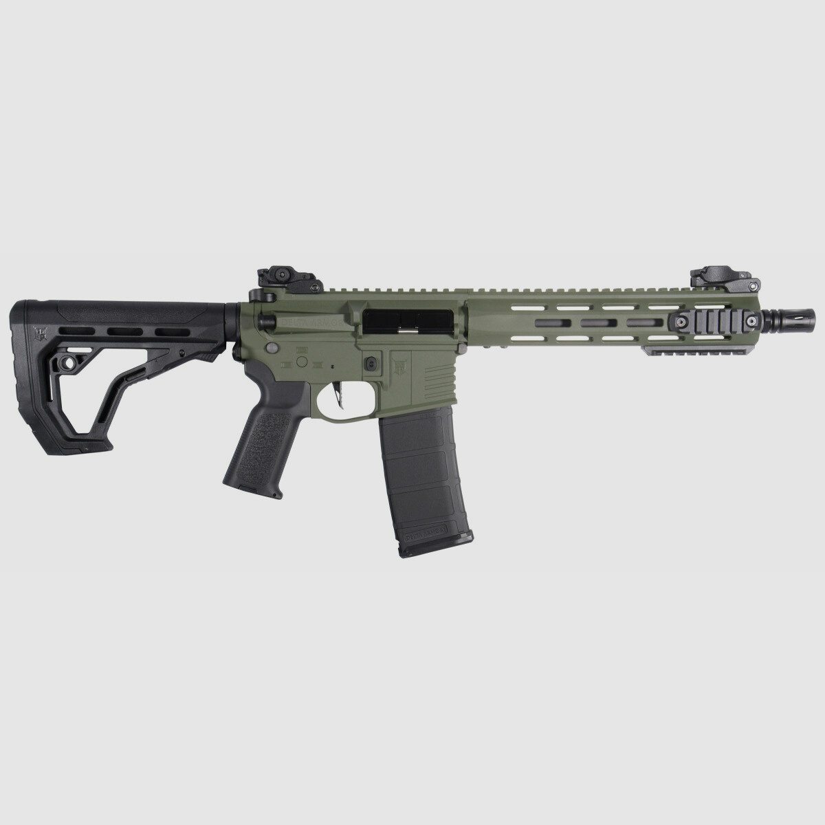 M4 AR15 M-LOK 10 Zoll CHARLIE EAGLE ETU Oliv S-AEG Airsoft Gewehr Frei ab 18 Jahren | Delta Armory