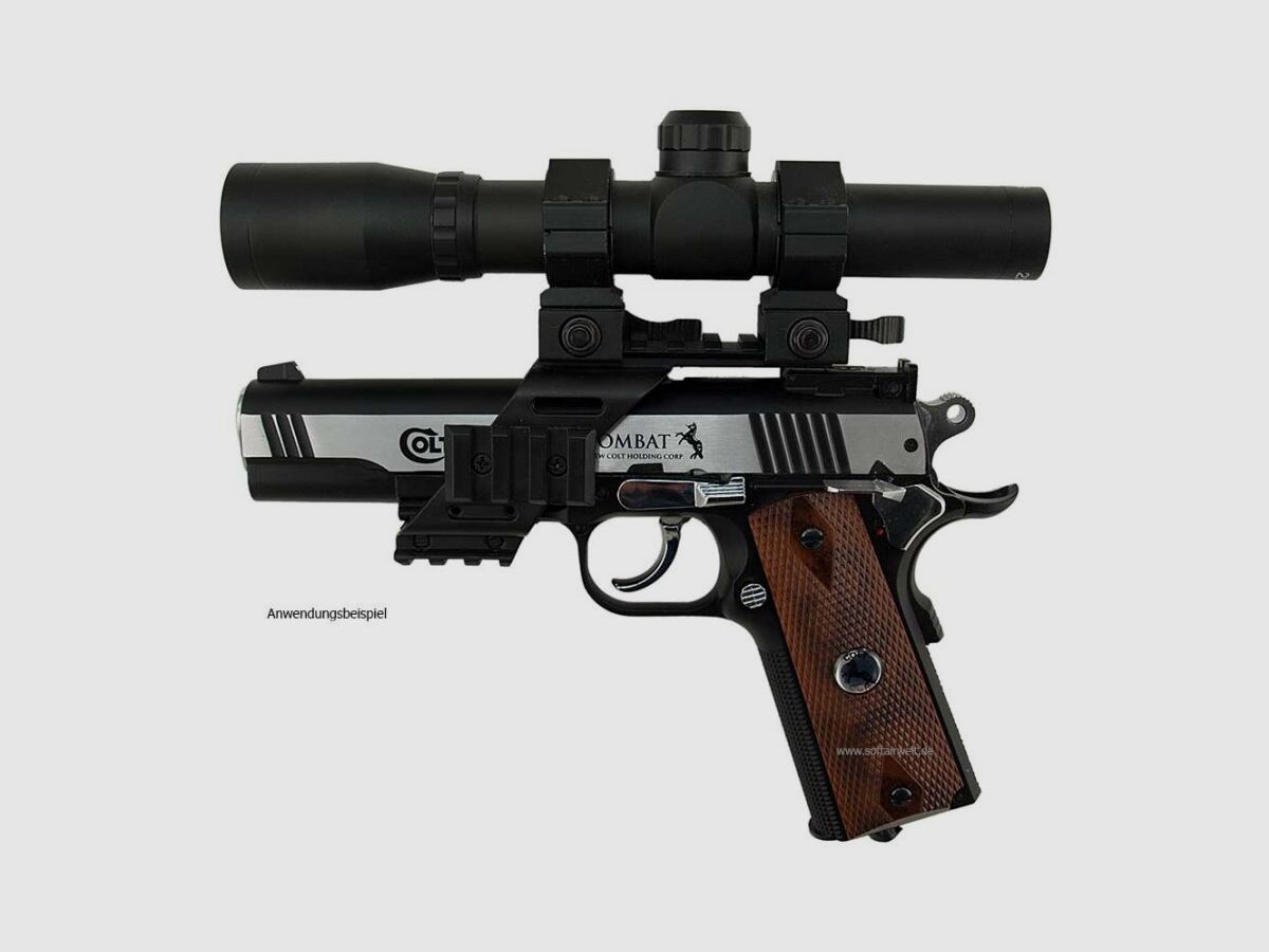 Colt Special Combat Classic brüniert, Dark Ops Finish CO2 cal. 4,5mm BB