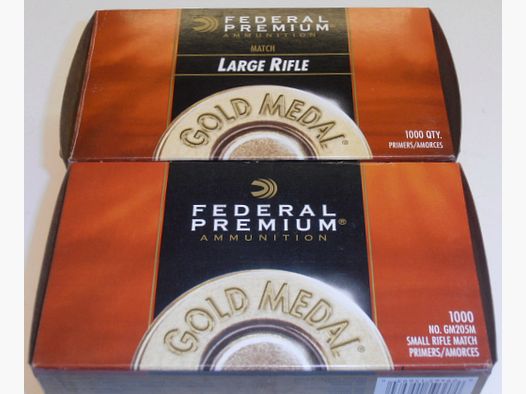 FEDERAL SMALL RIFLE MATCH GM205M
