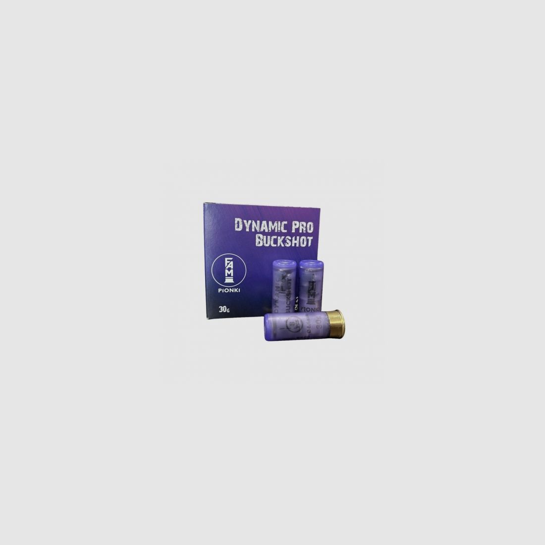 Munición de postas Loftka Dynamic Pro Buckshot 30 g cal. 12/65, FAM PIONKI