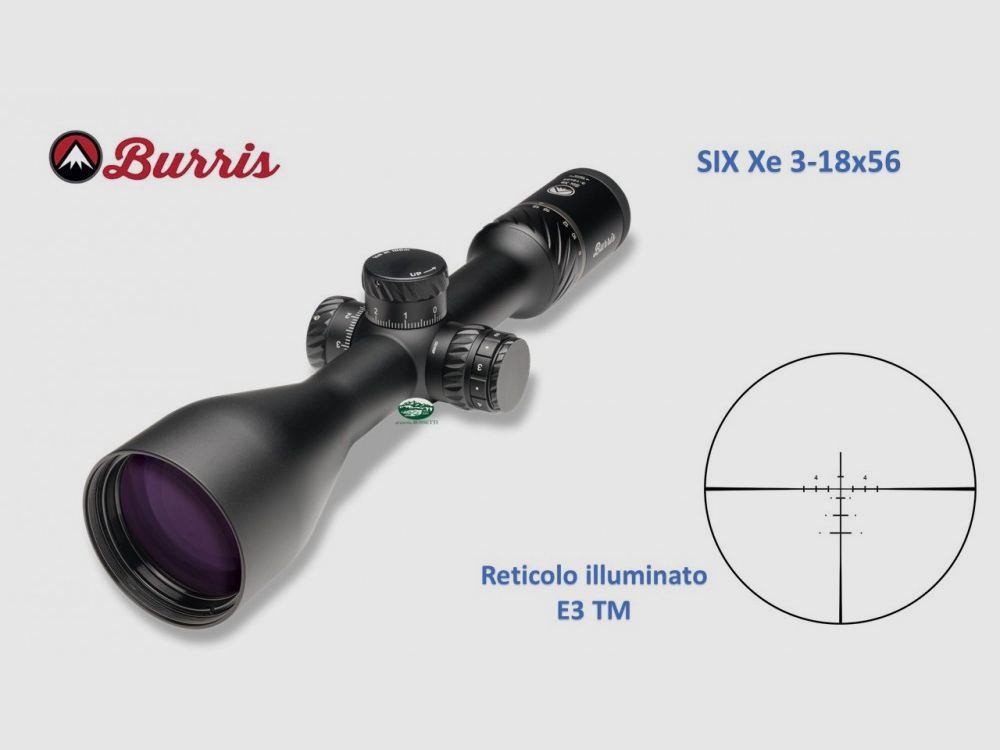 BURRIS Six Xe 3-18x56 E3 TM beleuchtet 200627