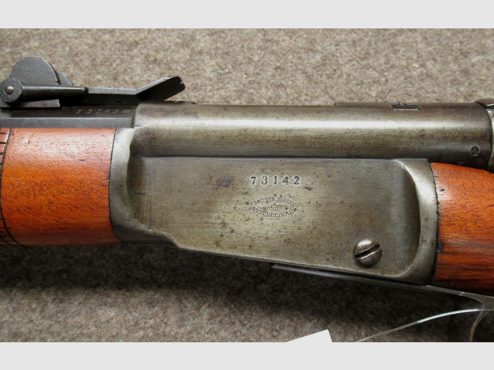 AB-140 carabina VETTERLI mod. 1870 cal. 10.4mm, immagine 3 di 4