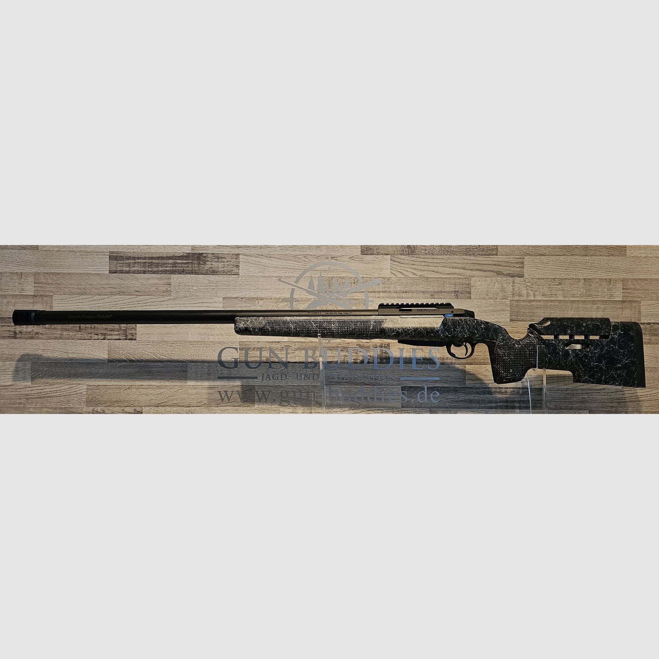 Sabatti Mercury Tactical Evo Black .300WinMag Match rifle with accessories - New goods from the specialist trade