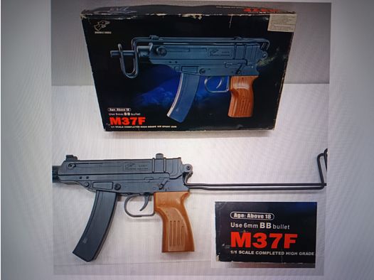 M37F Tsjechische ,,Skorpion" + klapkolf + munitie kal.6mm + magazijn >!< OVP