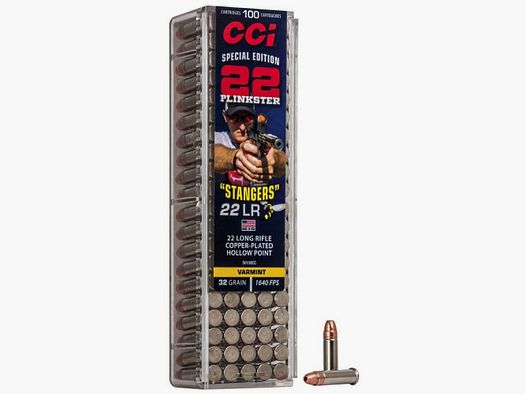 CCI Stangers CPHP 32grs 100St .22lr