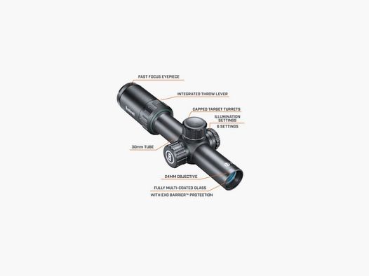 Bushnell Prime Black Scope 1-4x24 30MM