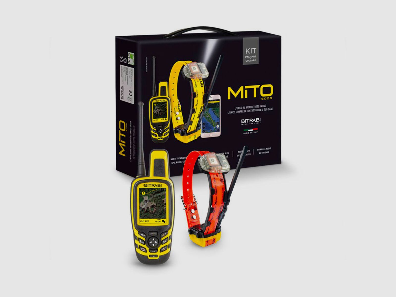 BITRABI – KIT BS3000 OPENMAP UNICO BT – MITO 5100 PRO BEEPER, immagine 2 di 2