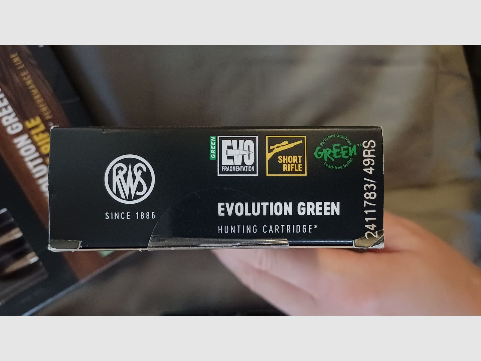RWS Evolution Green .308 Win (Short Rifle) 50 patronen