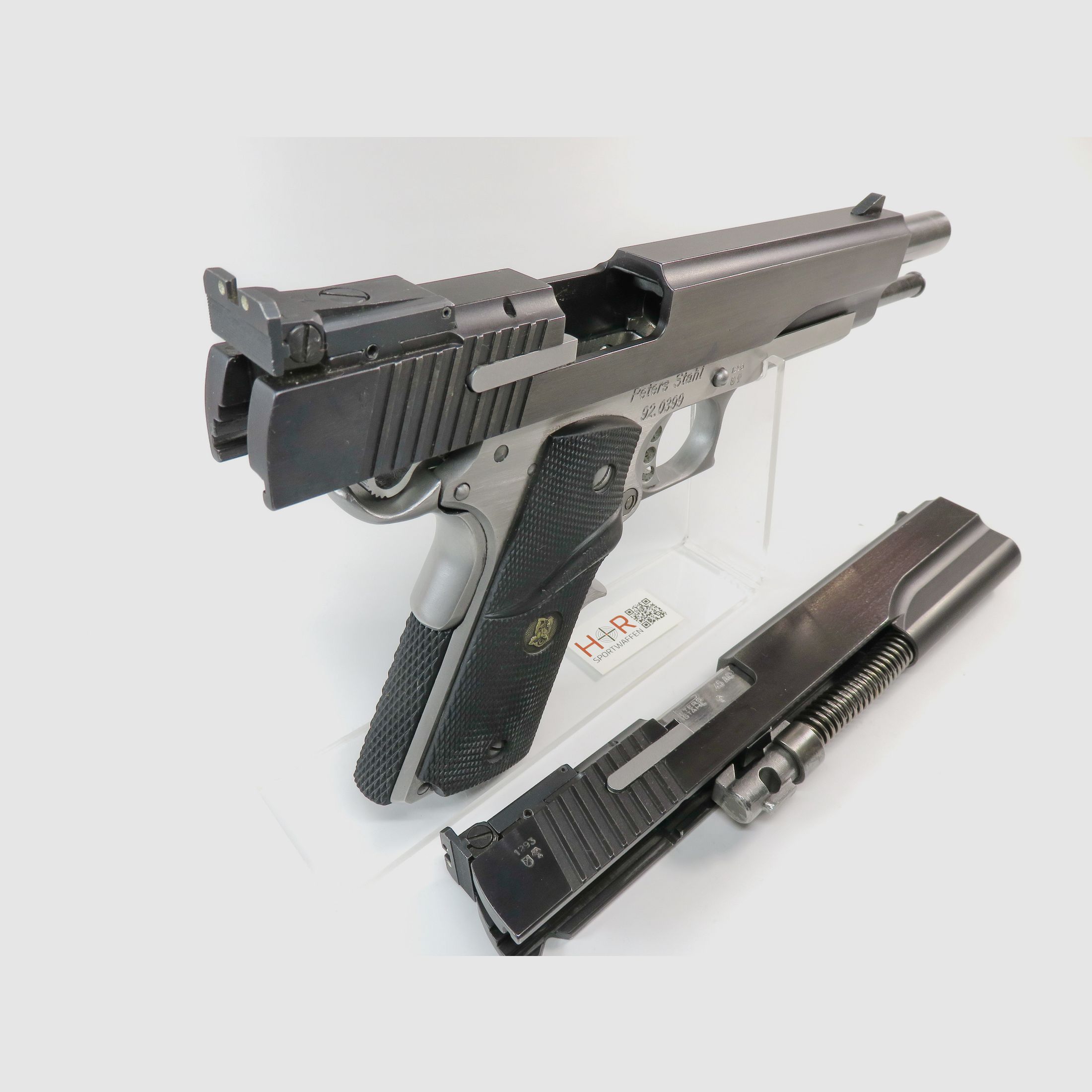Peters Stahl Multicaliber .45 ACP und 9 mm | 2 komplette Wechselsysteme | 6 Zoll 