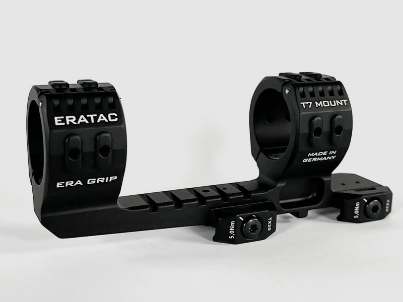 ERATAC Blokmontage T7, verlengd ø 30 mm + 23 mm hoogte (0 MOA helling)