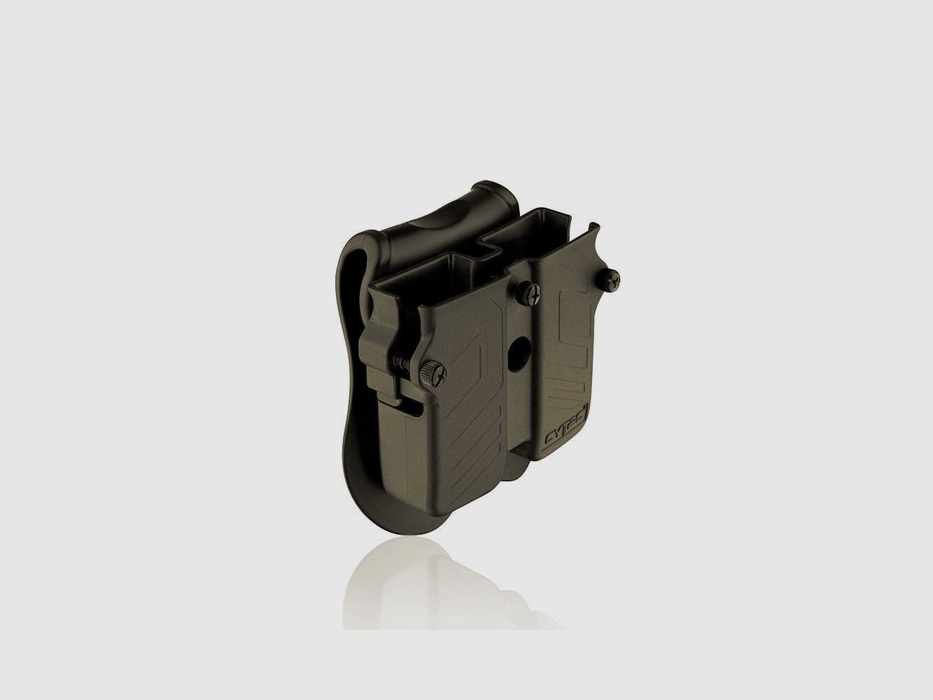 CYTAC Double Mag Pouch Paddle OD Universal 9mm, .40, .45