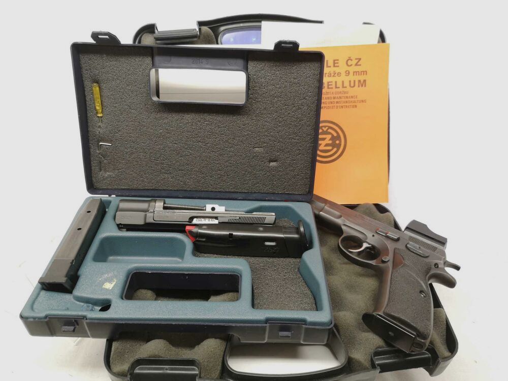 CZ Uhersky Brod Mod. 75 mit WS "Kadet" & Docter Sight