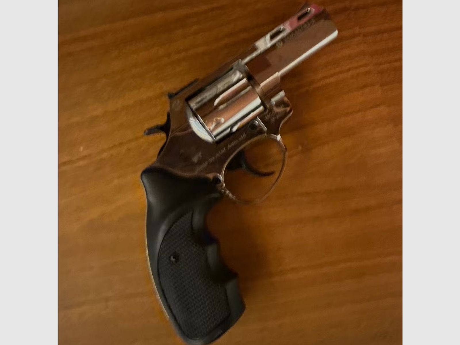 Pistola de fogueo Zoraki R2 negra 3 pulgadas cromo