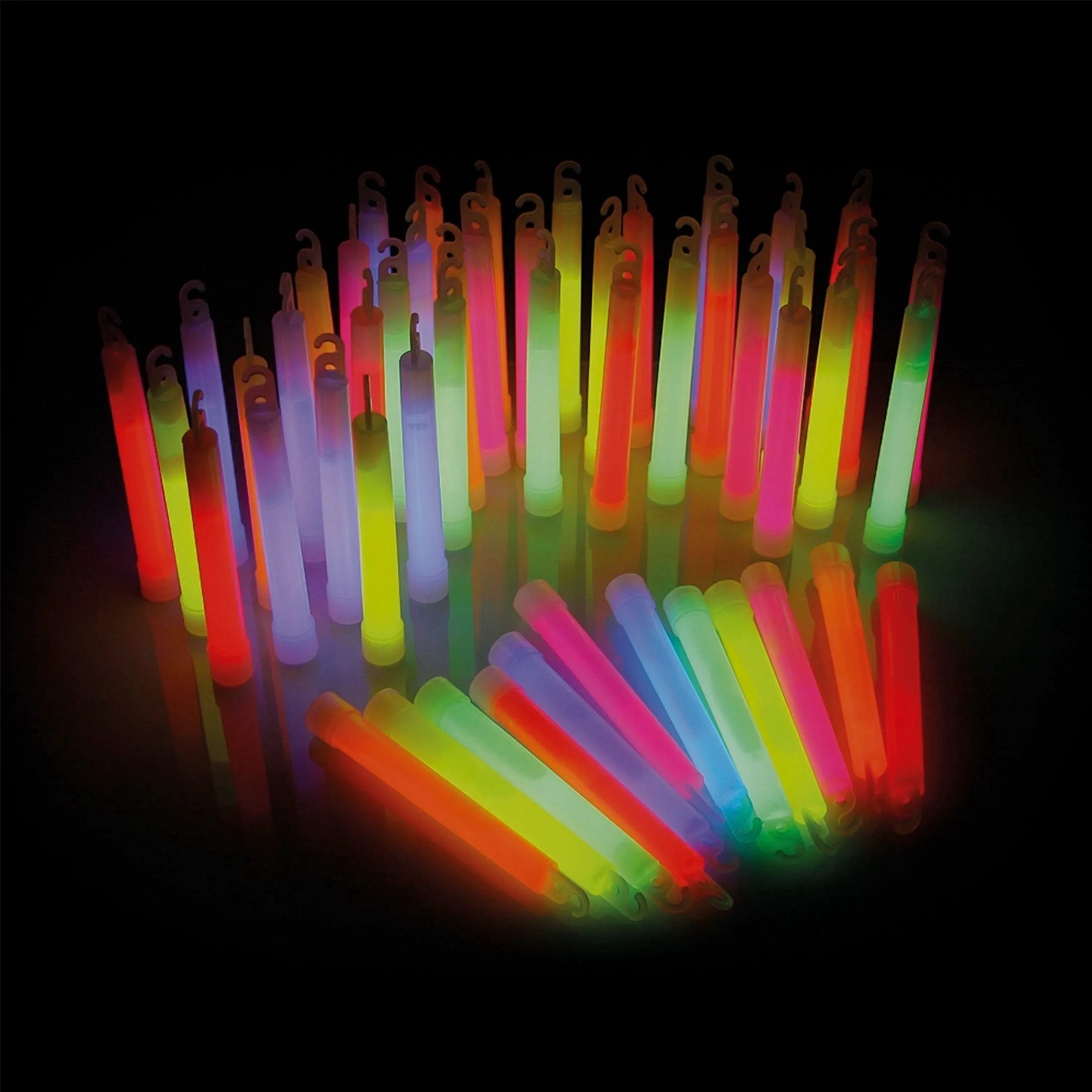 KNIXS KNIXS Power-Knicklichter 6-Farb-Mix 25er Pack