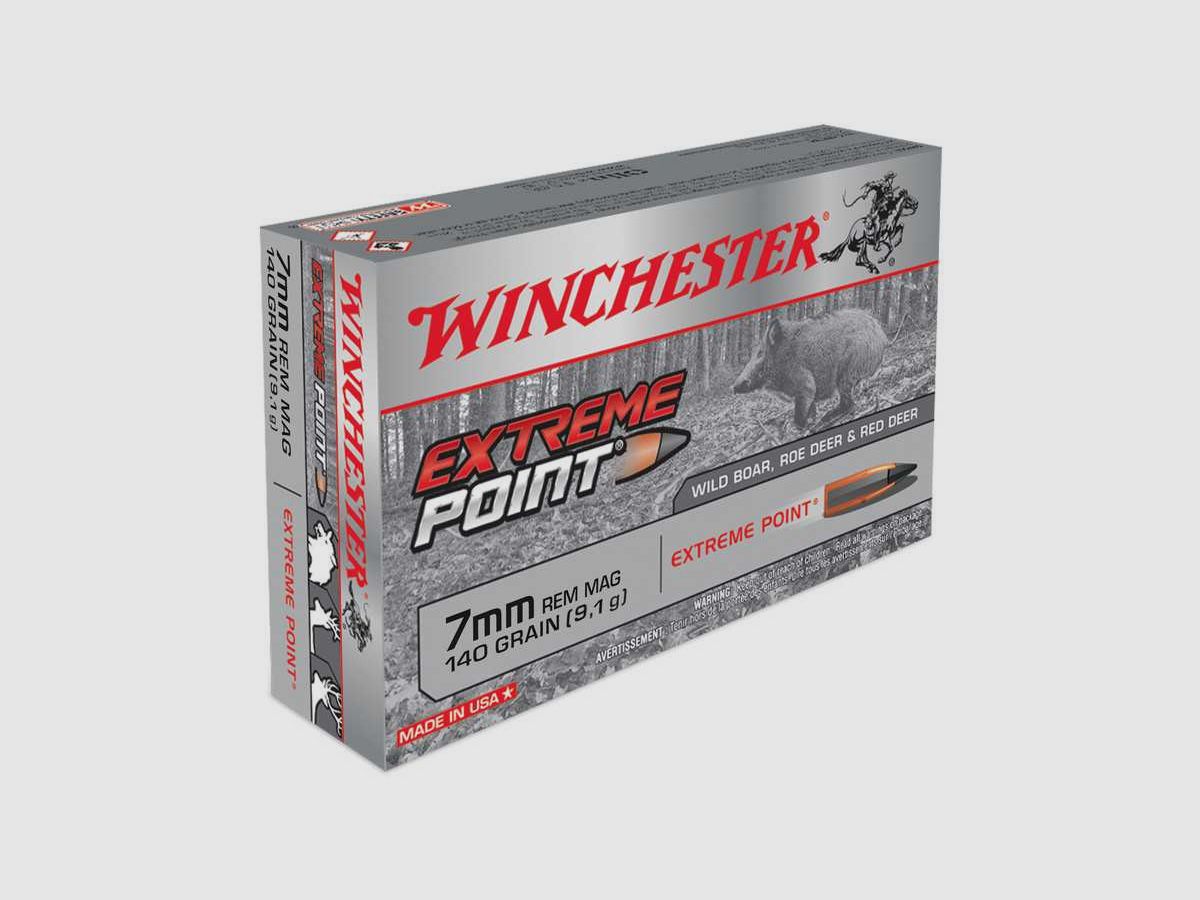 BALLES 7MM REM EXTREME POINT 140GR X20, image 1 sur 3