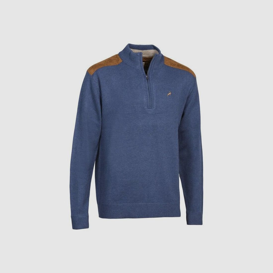 Prohunt Blauer Zipper-Pullover, Bild 2 von 4