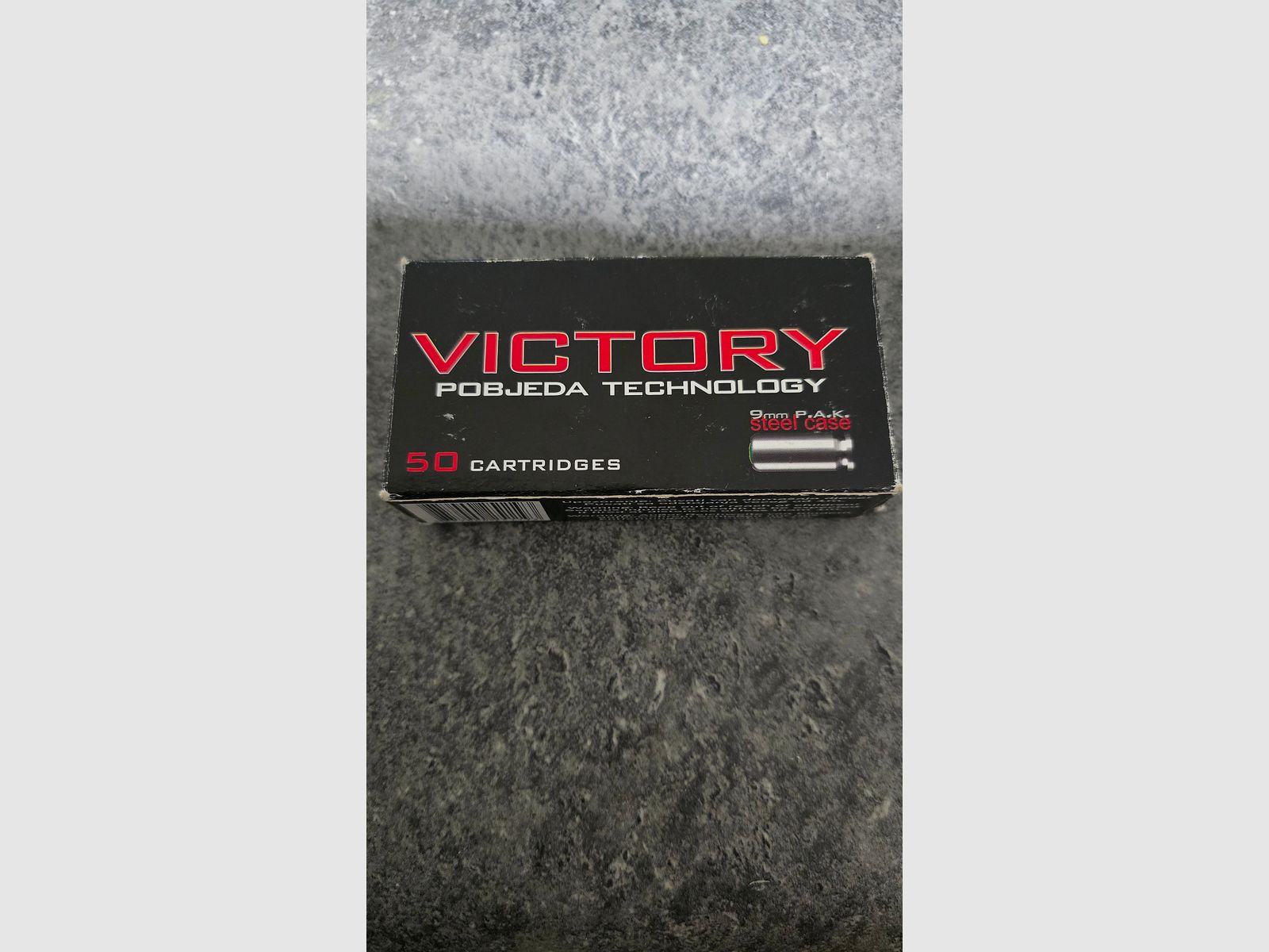 Platzpatronen für Schreckschusswaffen  Umarex Pobjeda Victory 9mm PAK RK 8mm