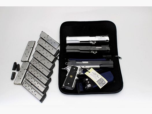 Peters Stahl Multicaliber Griffstück mit 3 Wechselsystemen .45Auto, 10mm Auto, 9mm Luger