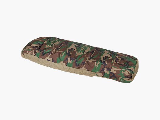 MFH Schlafsacküberzug / Biwaksack 3-Lagen-Laminat woodland camo