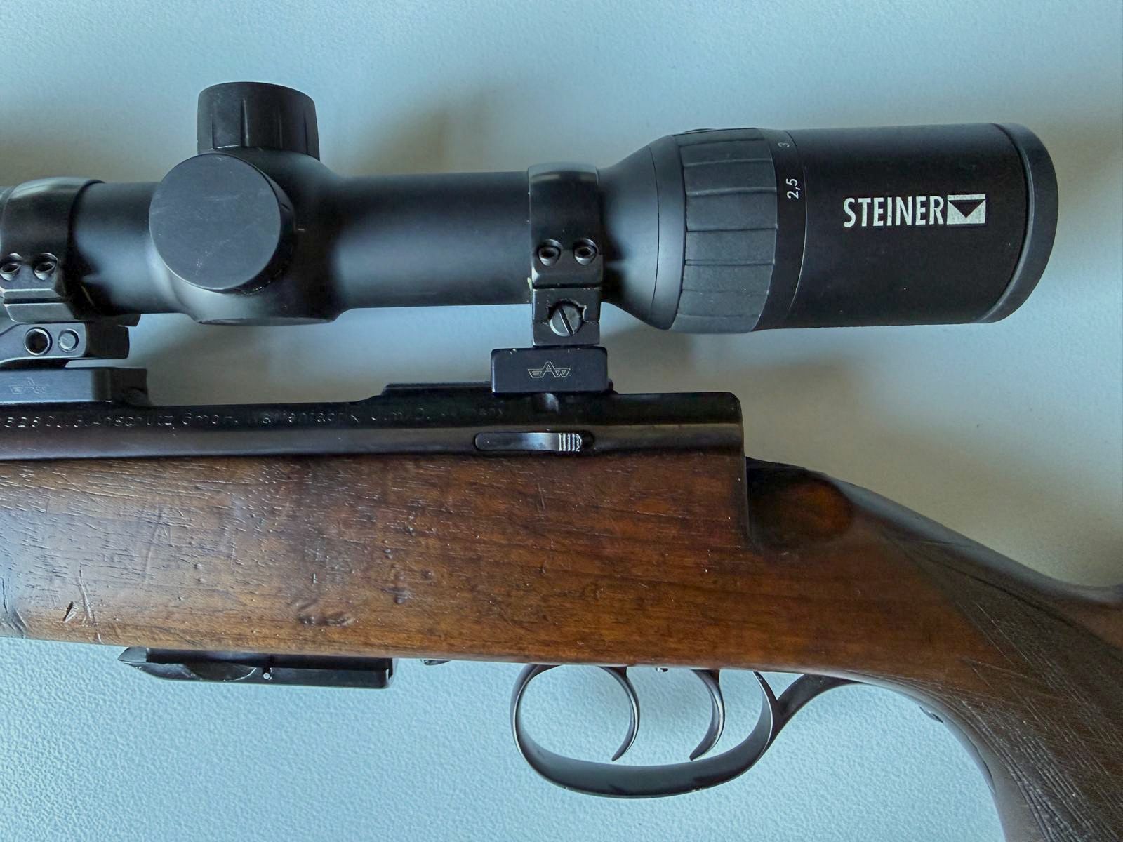 ANSCHÜTZ J.G. Ulm, carabine à répétition modèle 1532, calibre Remington 222