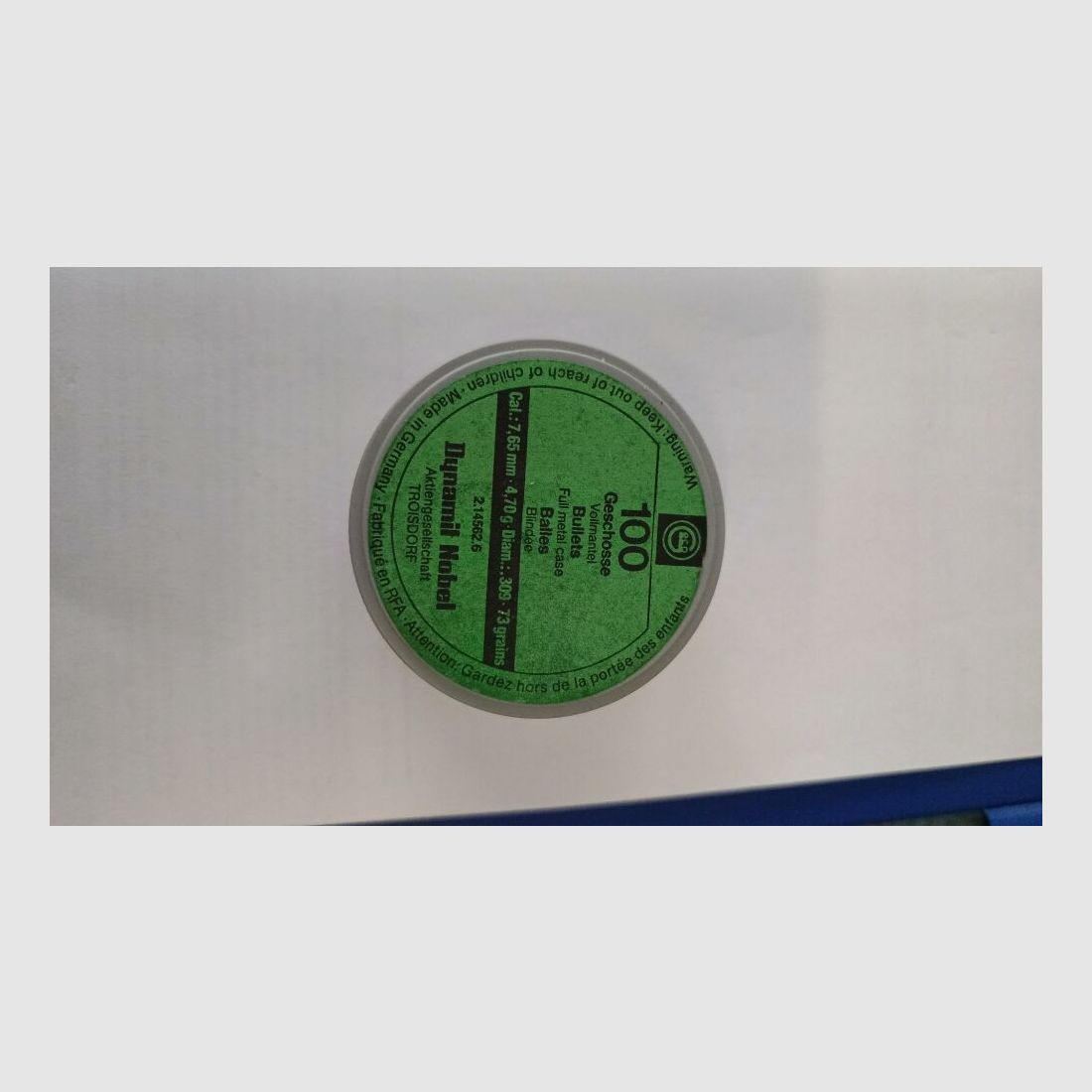 Dynamit Nobel / Geco 7,65mm