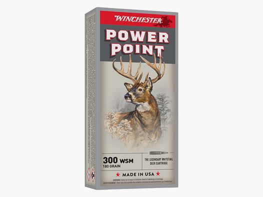 Büchsenpatronen Winchester 300 WSM Power Point