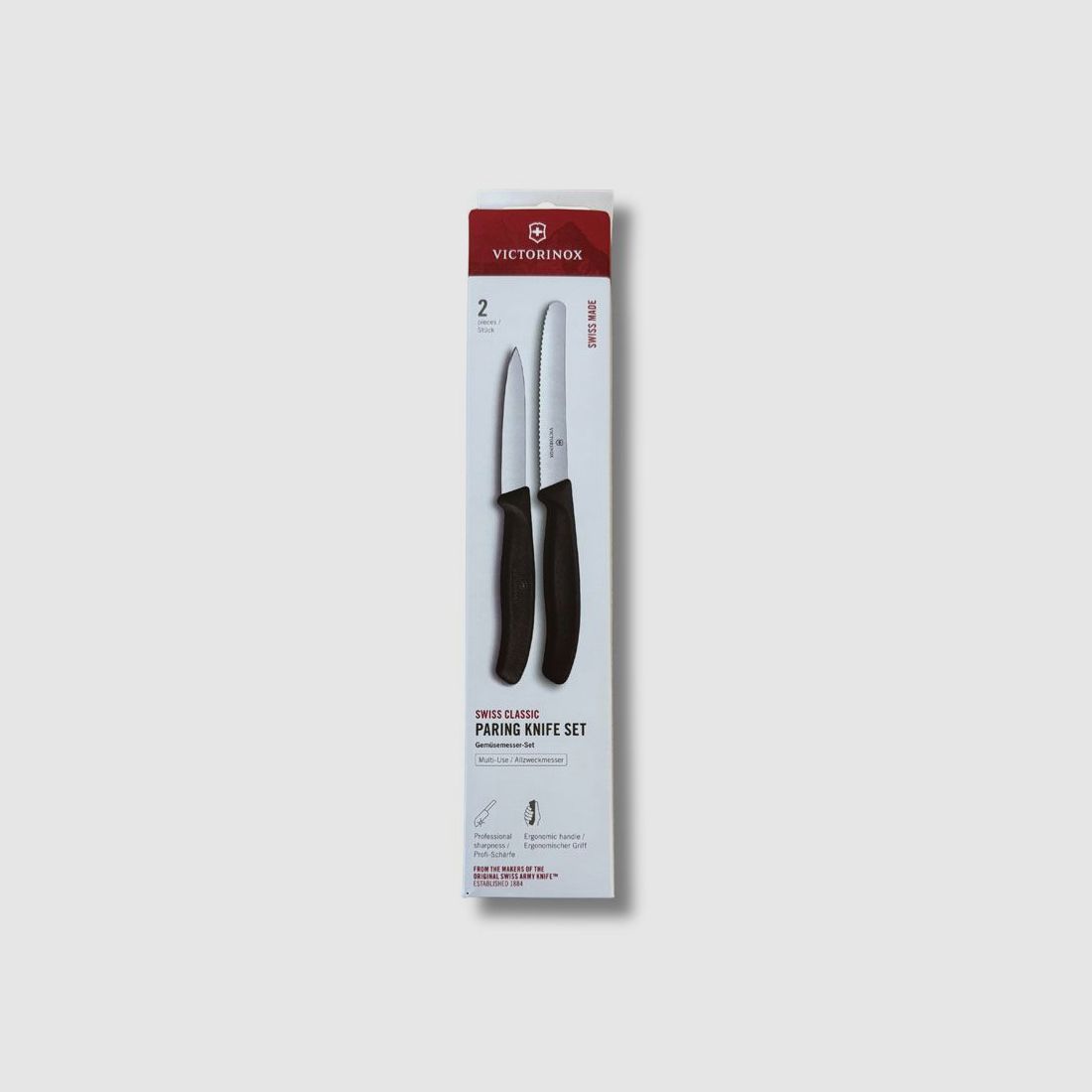 ZESTAW 2 NOŻE VICTORINOX CZARNY, zdjęcie 3 z 5