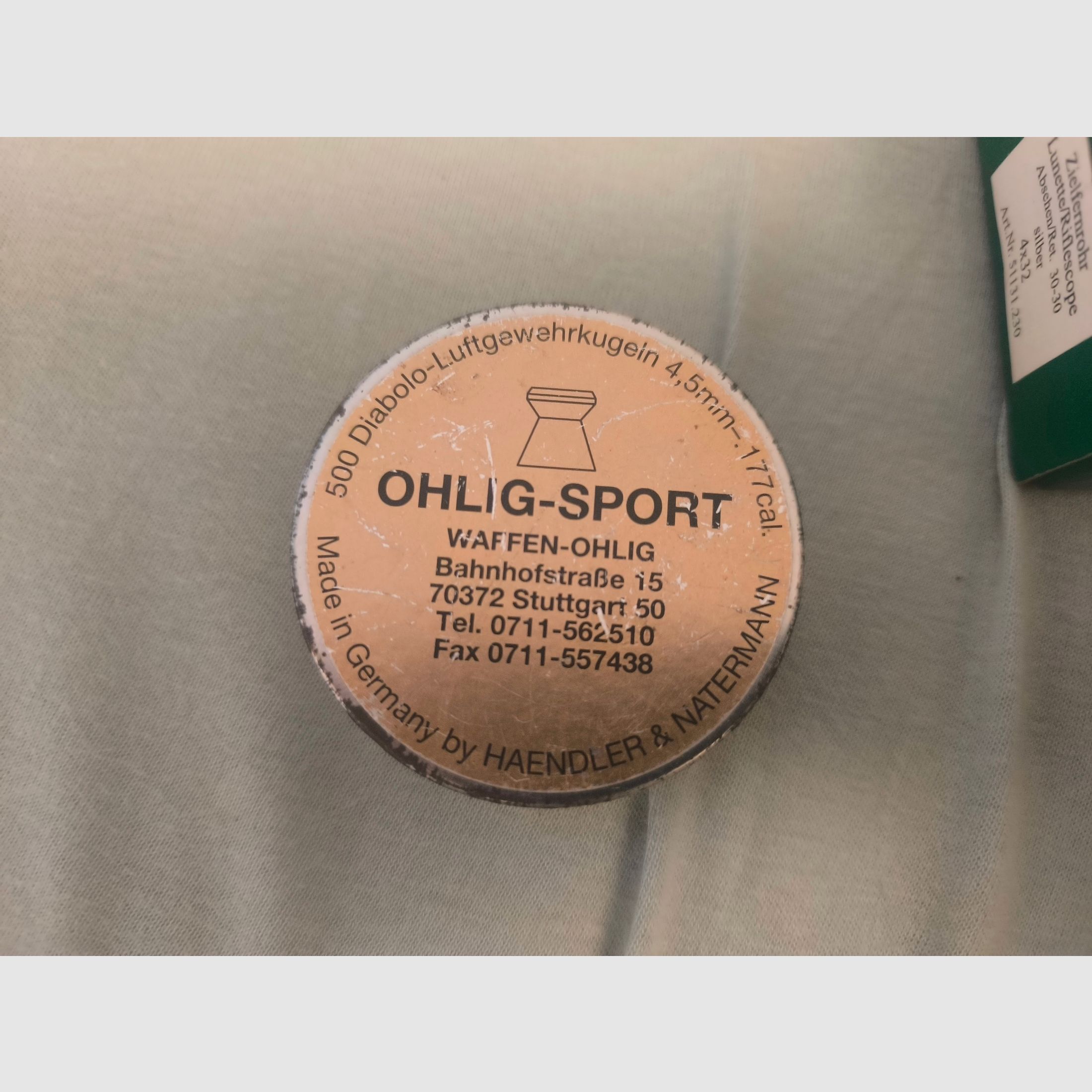 Luftgewehr Weihrauch HW 35 K · .177 / 4,5 mm · guter Zustand + Zubehör