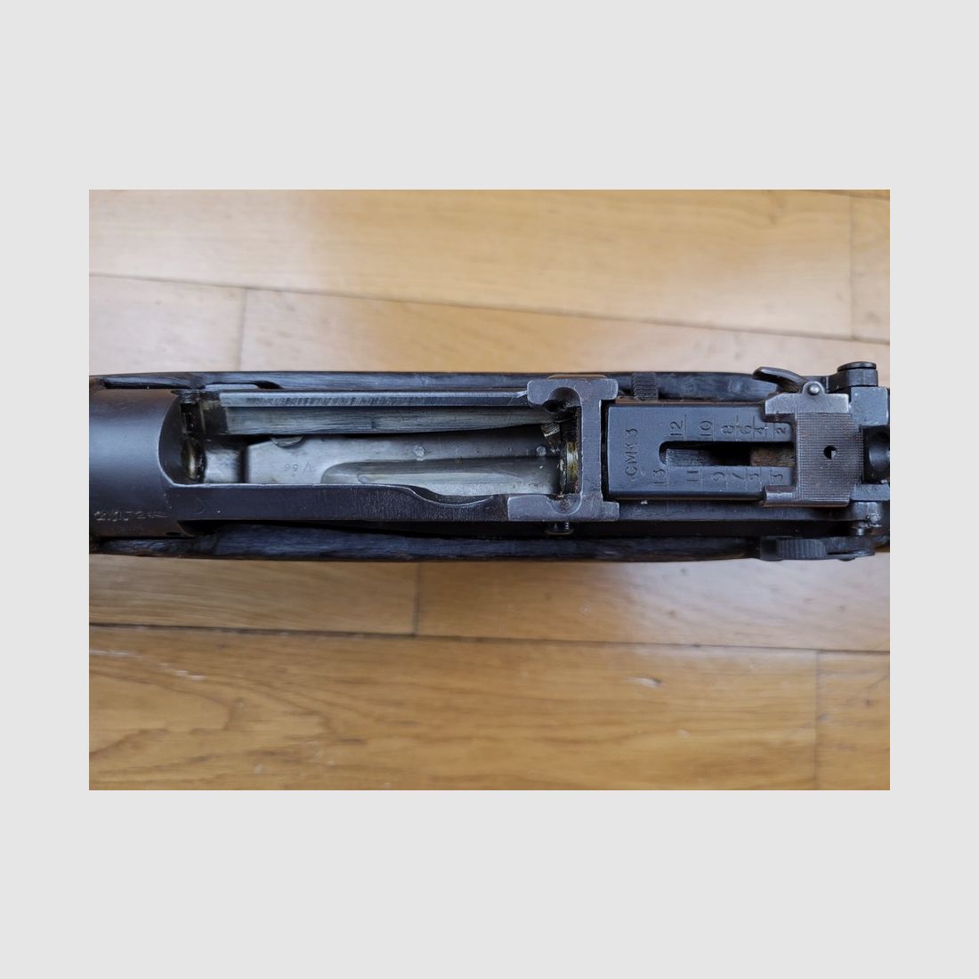 Gutes Gewehr Lee-Enfield N°4 MKI – 303 British – 10 Schuss – Fazakerley – Monomatrikularwaffe mit Verschlussmagazin – 1943 – TBE, Bild 1 von 20