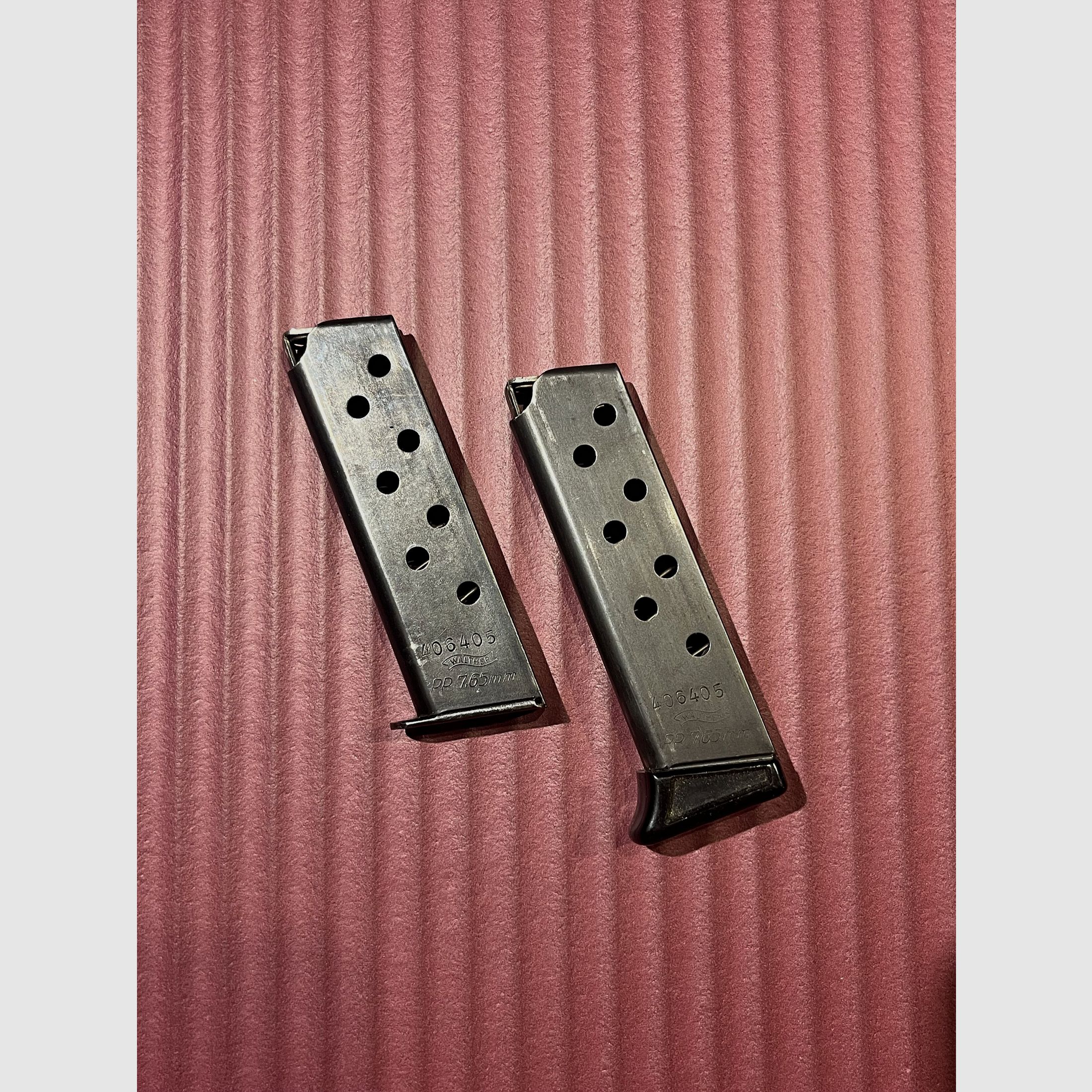 Walther PP 'Polizeipistole' 7,65mm - Set mit Munition