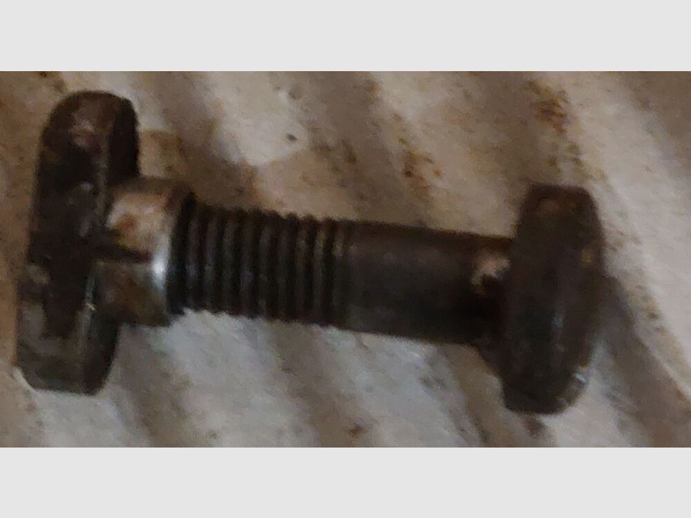 Enfield Brytyjski Smle Lee Enfield No1 MKIII Śruba i nakrętka nasadka wylotowa, zdjęcie 2 z 3